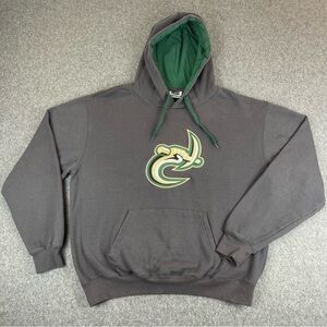 Charlotte 49ers Hoodie Mens XL Gray Stadium Medium Weight Embroidered